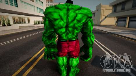 Hulk Skin v4 para GTA San Andreas