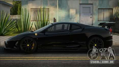 Ferrari F430 Scuderia Blek para GTA San Andreas