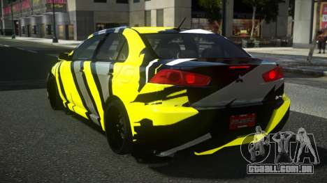 Mitsubishi Lancer Evo X YHG S5 para GTA 4