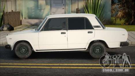 VAZ 2107 Estoque Branco para GTA San Andreas