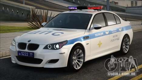 BMW M5 E60 Polícia de Trânsito 2012-2015 para GTA San Andreas