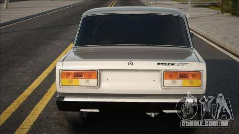 VAZ 2107 Coupé Prata para GTA San Andreas