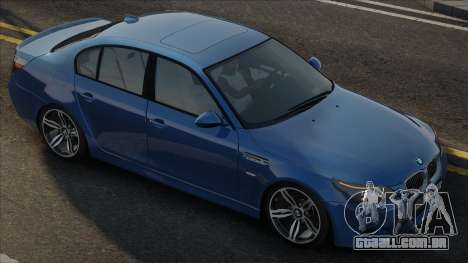 BMW M5 E60 Blu para GTA San Andreas