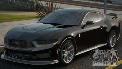 Ford Mustang Dark Horse 2024 Blek para GTA San Andreas