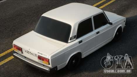 VAZ 2107 Branco Estilo para GTA San Andreas