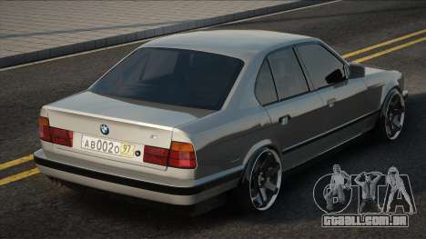 BMW M5 525 Prata para GTA San Andreas