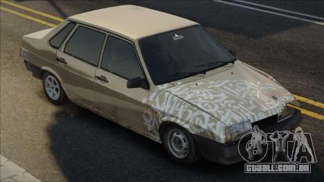 VAZ 21099 Transporte danificado para GTA San Andreas