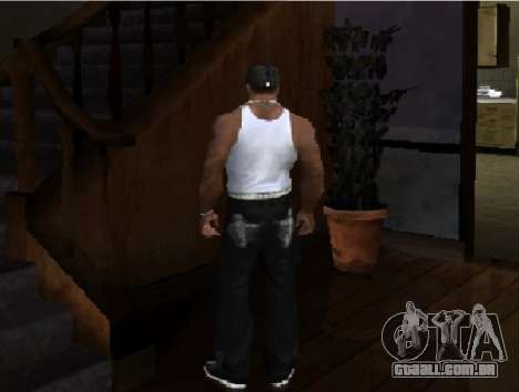 Calças Estilo Escuro para GTA San Andreas