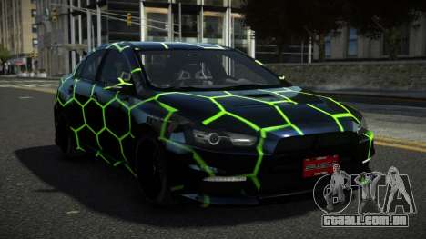 Mitsubishi Lancer Evo X YHG S2 para GTA 4