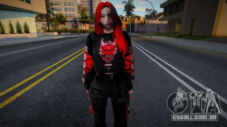 New skin Girl 2 para GTA San Andreas