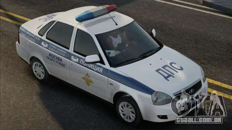 Lada Priora 2170 Polícia Polícia de Trânsito 201 para GTA San Andreas