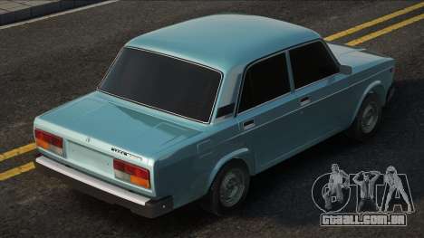 VAZ 2107 Azul para GTA San Andreas