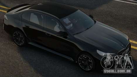 Bmw M5 G90 2024 Blek para GTA San Andreas