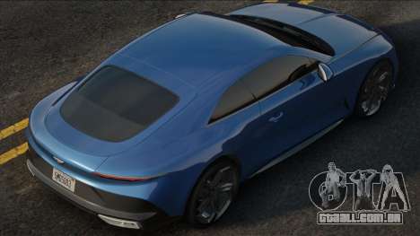 Bentley Batur Blue para GTA San Andreas