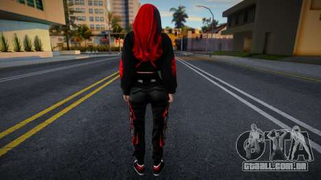 New skin Girl 2 para GTA San Andreas