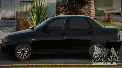 Preto Lada Priora para GTA San Andreas