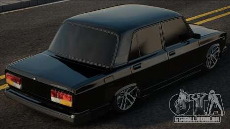 VAZ 2107 Preto Clássico para GTA San Andreas