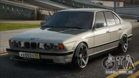 BMW M5 525 Prata para GTA San Andreas