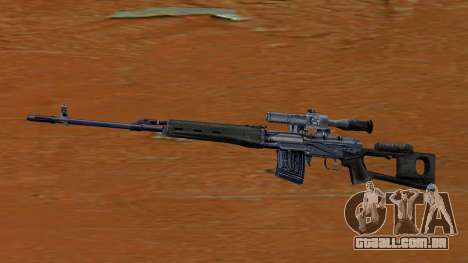 Novo rifle de precisão para GTA Vice City