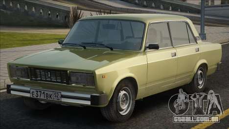 VAZ 2107 Dourado para GTA San Andreas