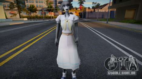 Grey Wolf Girl para GTA San Andreas