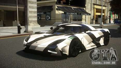 Koenigsegg Agera Exils S6 para GTA 4