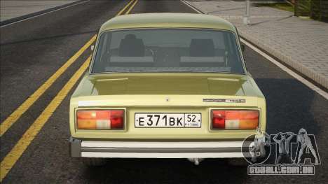 VAZ 2107 Dourado para GTA San Andreas