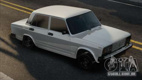 VAZ 2107 Estoque Branco para GTA San Andreas