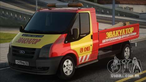 Caminhão de reboque Ford Transit para GTA San Andreas