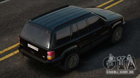 Jeep Grand Cherokee ZJ Blek para GTA San Andreas