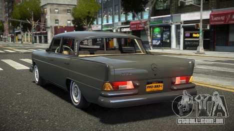 1967 Mercedes-Benz W111 V1.1 para GTA 4