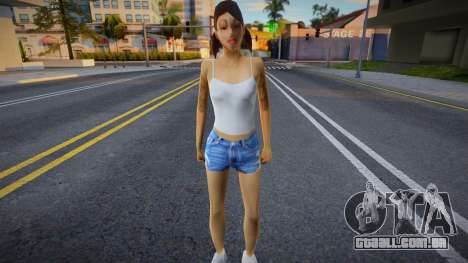 Katie New Skin v1 para GTA San Andreas