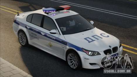 BMW M5 E60 Polícia de Trânsito 2012-2015 para GTA San Andreas