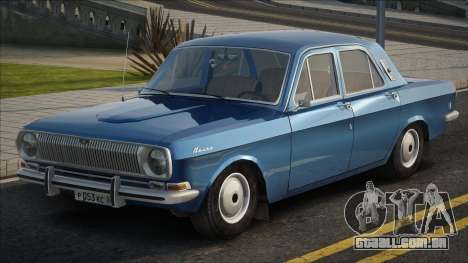 GAZ-24 Volga Versão Azul para GTA San Andreas