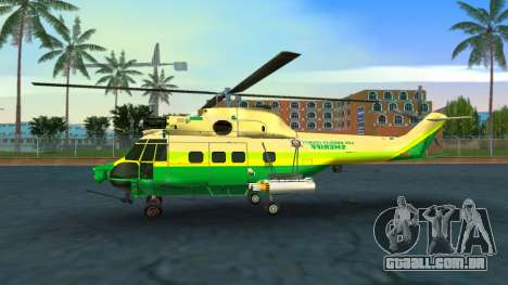 Los Angeles Sheriff Dept Super Puma para GTA Vice City