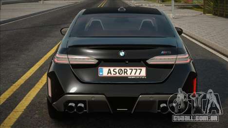 Bmw M5 G90 2024 Blek para GTA San Andreas