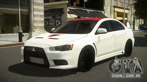 Mitsubishi Lancer Evo X V-Style para GTA 4