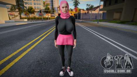 New Skin Female Sport para GTA San Andreas