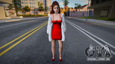 New skin Girl 4 para GTA San Andreas