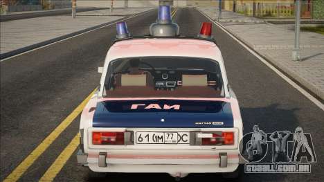 VAZ 2106 Polícia de Trânsito para GTA San Andreas