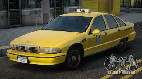 Chevrolet Caprice Classic Taxi 1991 para GTA San Andreas