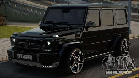 Mercedes-AMG G 65 Blek para GTA San Andreas