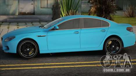 BMW M6 Blue para GTA San Andreas