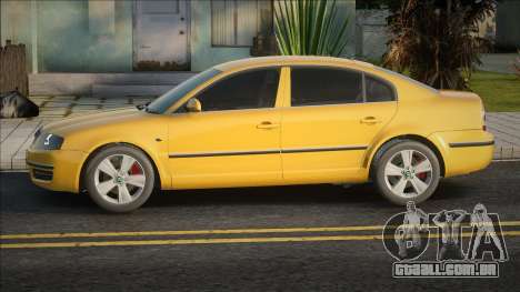 Skoda Superb Yellow para GTA San Andreas