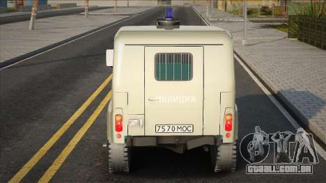 Milícia UAZ-469 para GTA San Andreas