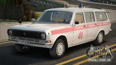 Ambulância GAZ 24-13 para GTA San Andreas