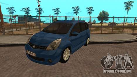 Nissan Note (2009) para GTA San Andreas