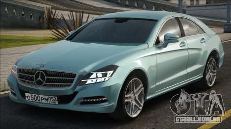 Mercedes-Benz CLS63 AMG Blue para GTA San Andreas