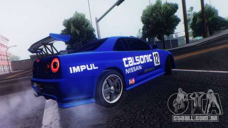 1999 Nissan Skyline GT-R R34 para GTA San Andreas