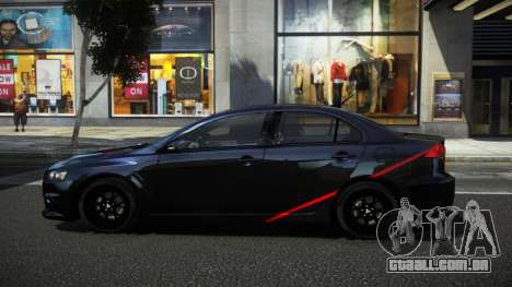 Mitsubishi Lancer Evo X YHG S6 para GTA 4